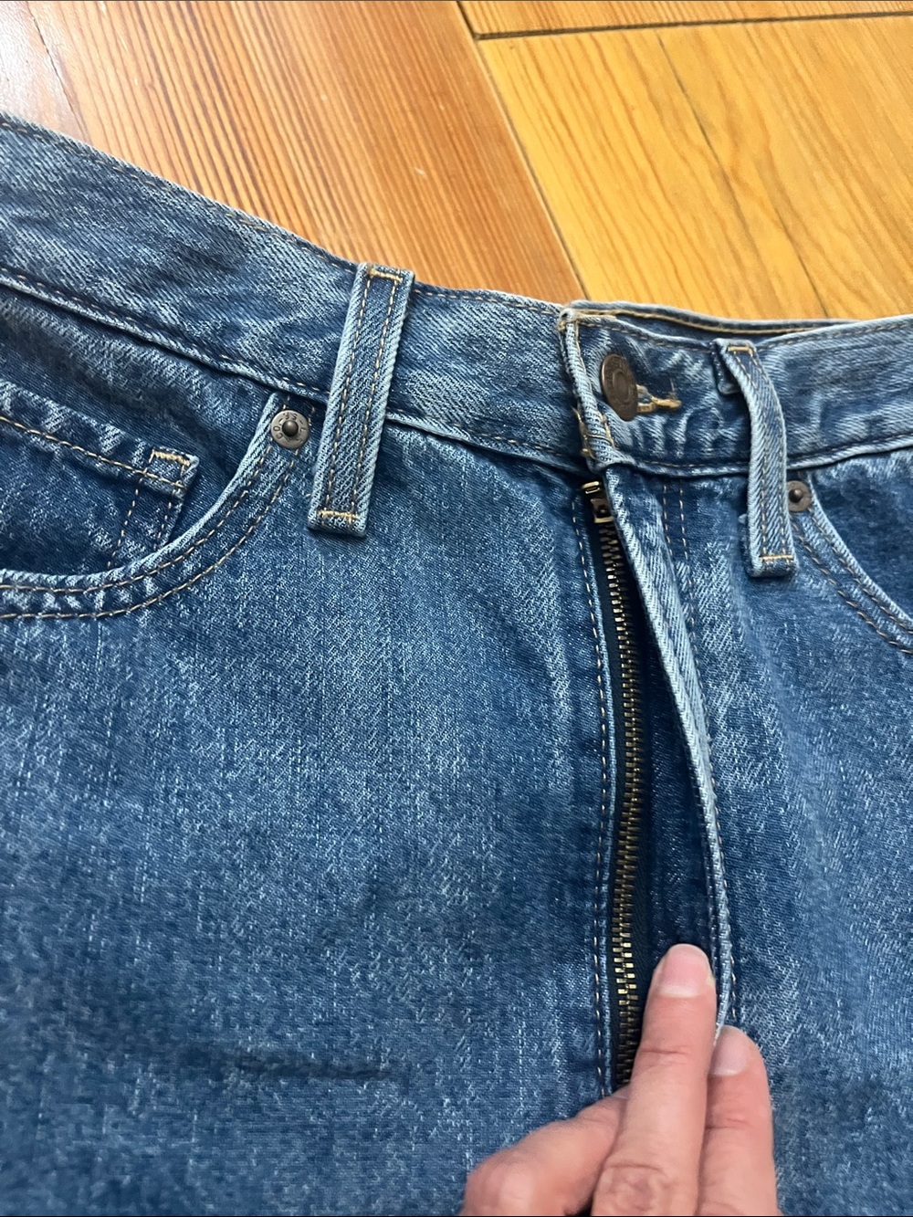 High waisted mom shorts size 27 - Picture 3 of 5